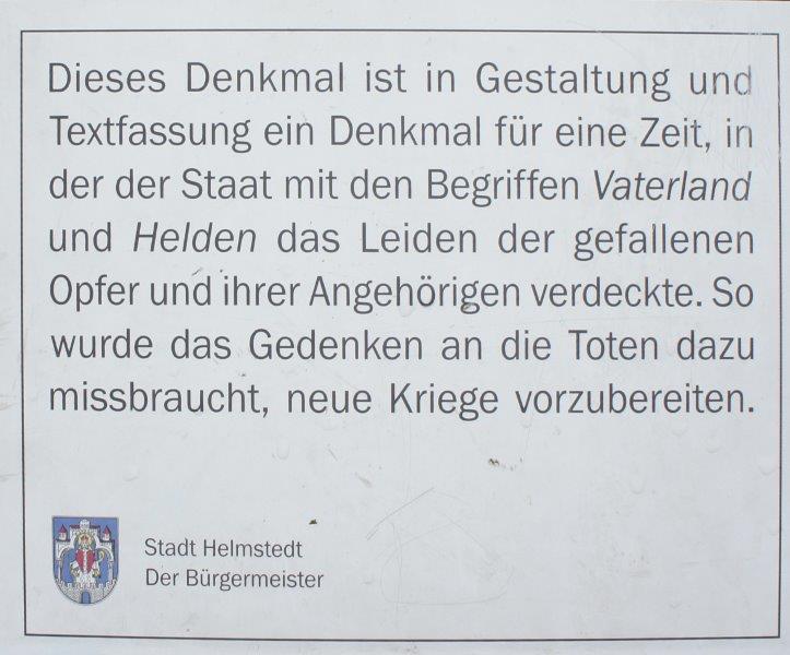 Denkmal Helmstedt